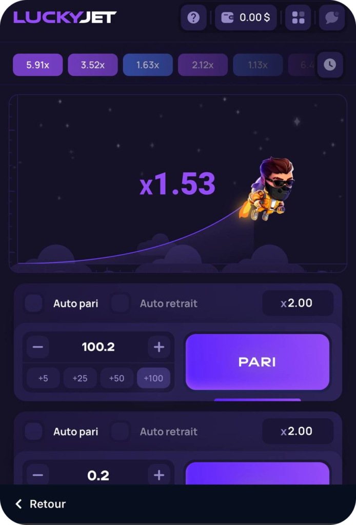 lucky jet 1win apk